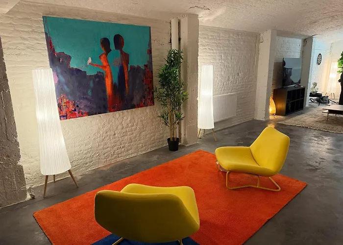 Spacious Bxl Loft 아파트 *