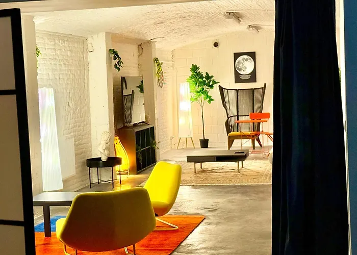 Spacious Bxl Loft 아파트 브뤼셀