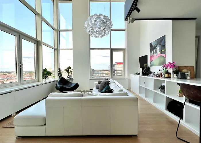 Luxury Skyline Penthouse In 220 M2 Of Elegance 4* 브뤼셀